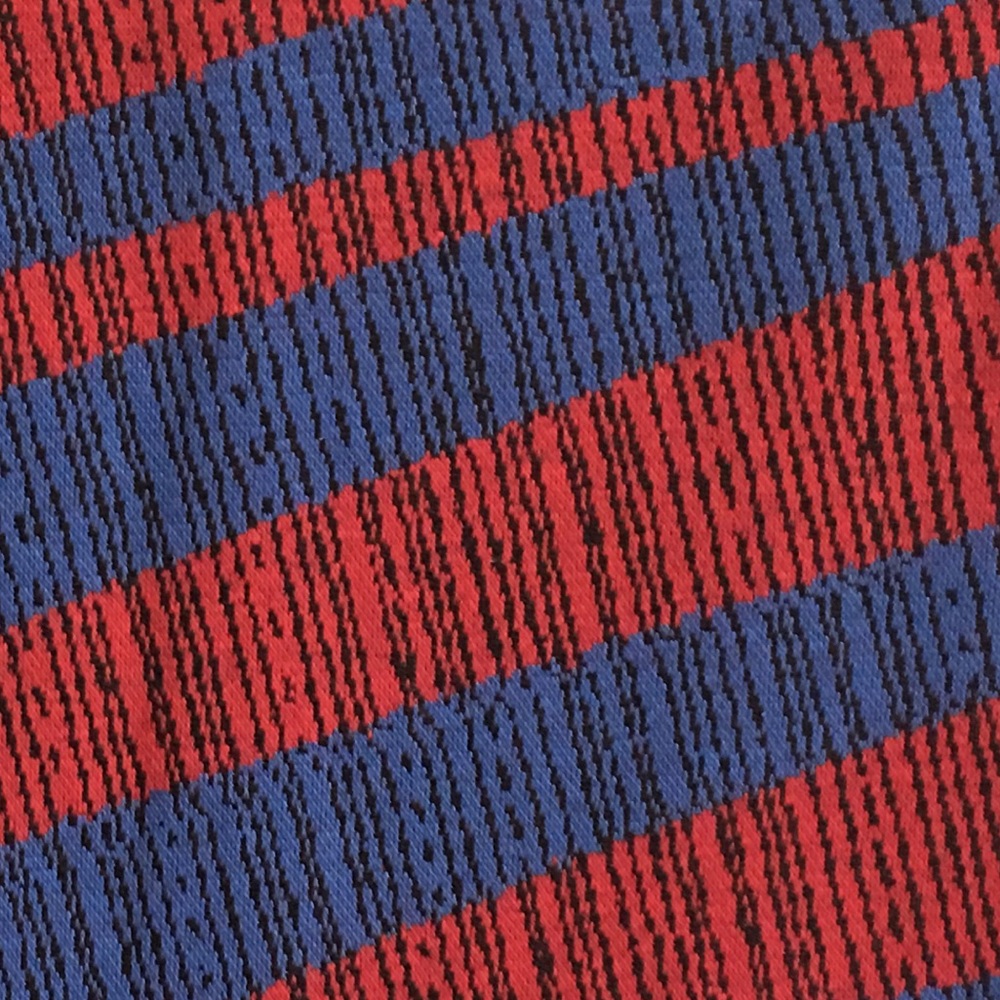 LuLaRoe Cassie Red and Blue Skirt NEW - Picture 3 of 5
